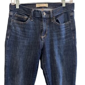 Gap 1969 True Skinny Jeans Dark Wash Denim Casual Slim Women's Size 26R Blue‎